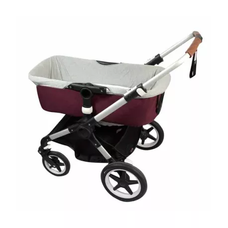 Fundas BCN Funda Capazo Bugaboo Fox/ Cybex Priam Summer grey F195/93