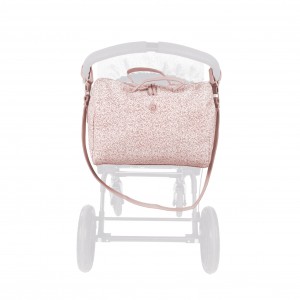 Pasito a Pasito Bolso Maternal Flower Mellow rosa 74937