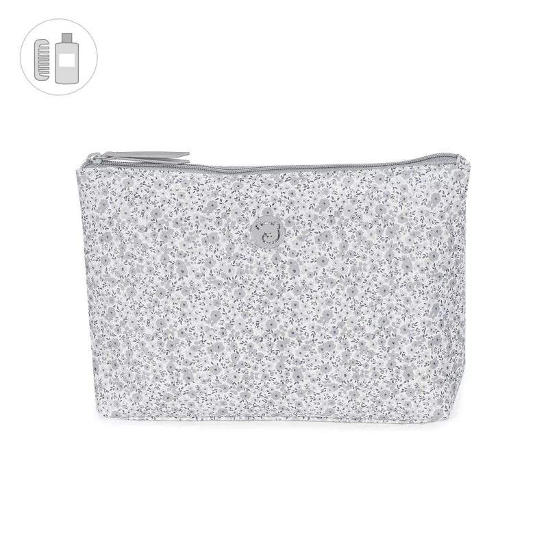 Pasito a Pasito Neceser Flower Mellow gris 74950 Pasito a Pasito Neceser Flower Mellow gris 74950