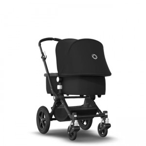 Bugaboo Cameleon 3 Plus Capota negra, fundas negras, chasis negro 230162ZW01