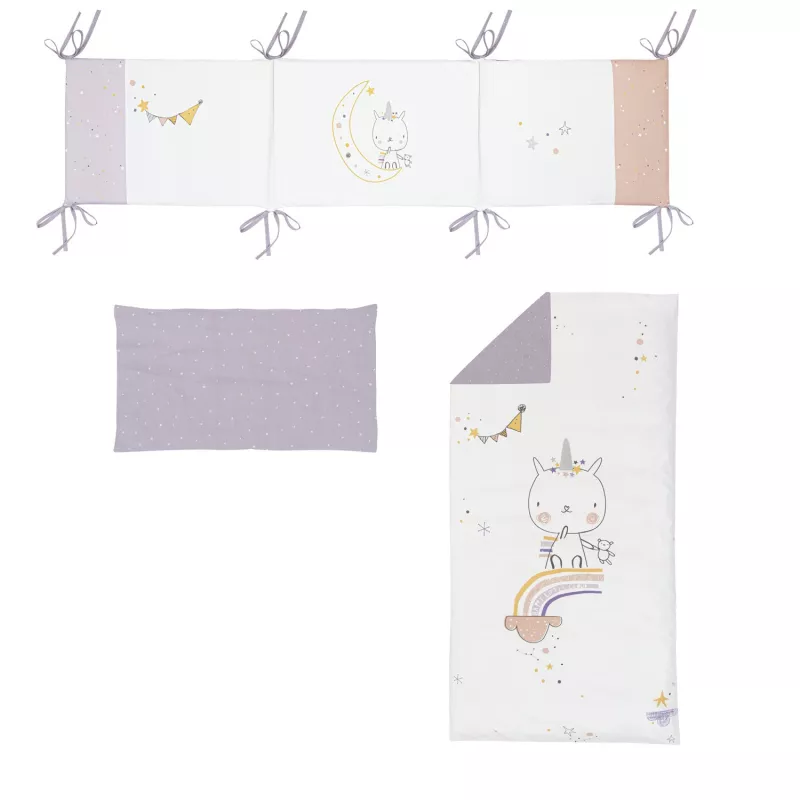Bimbidreams Colcha y Protector Unicornio Bimbidreams Colcha y Protector Unicornio