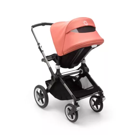 Bugaboo Fox 3 Chasis Graphite y Fundas Negro Medianoche Rojo Amanecer