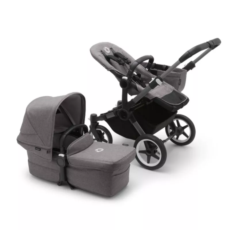 Bugaboo Donkey 5 Mono Completo Gris Mélange Bugaboo Donkey 5 Mono Completo Gris Mélange