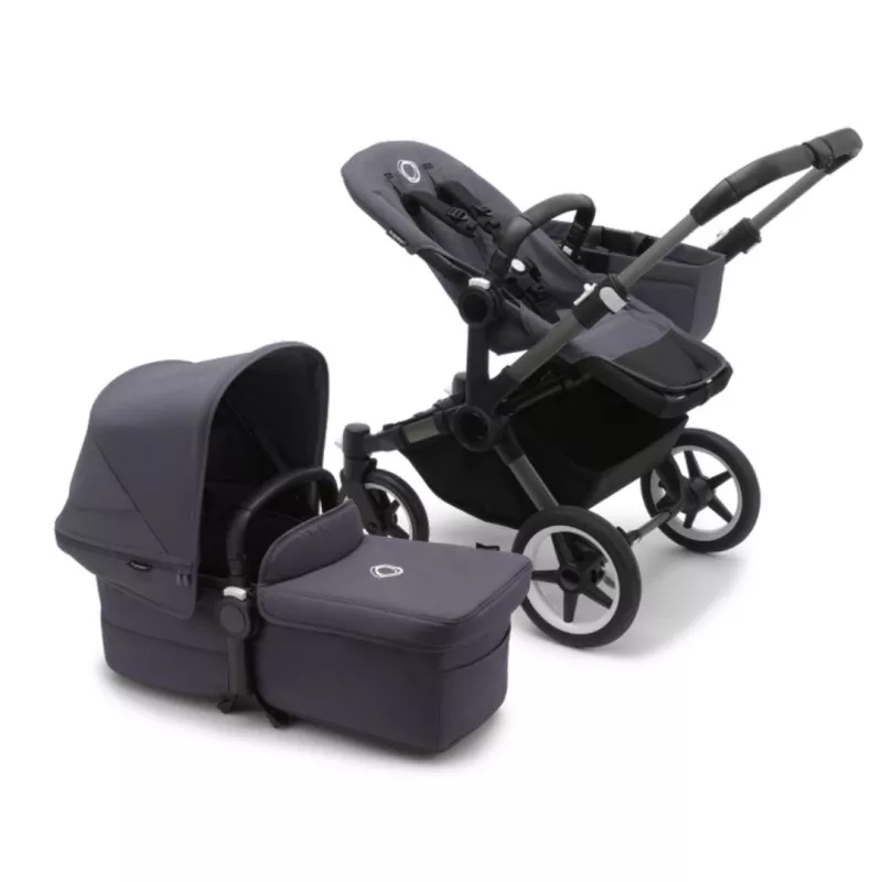 Bugaboo Donkey 5 Mono Completo Azul Tormenta Bugaboo Donkey 5 Mono Completo Azul Tormenta
