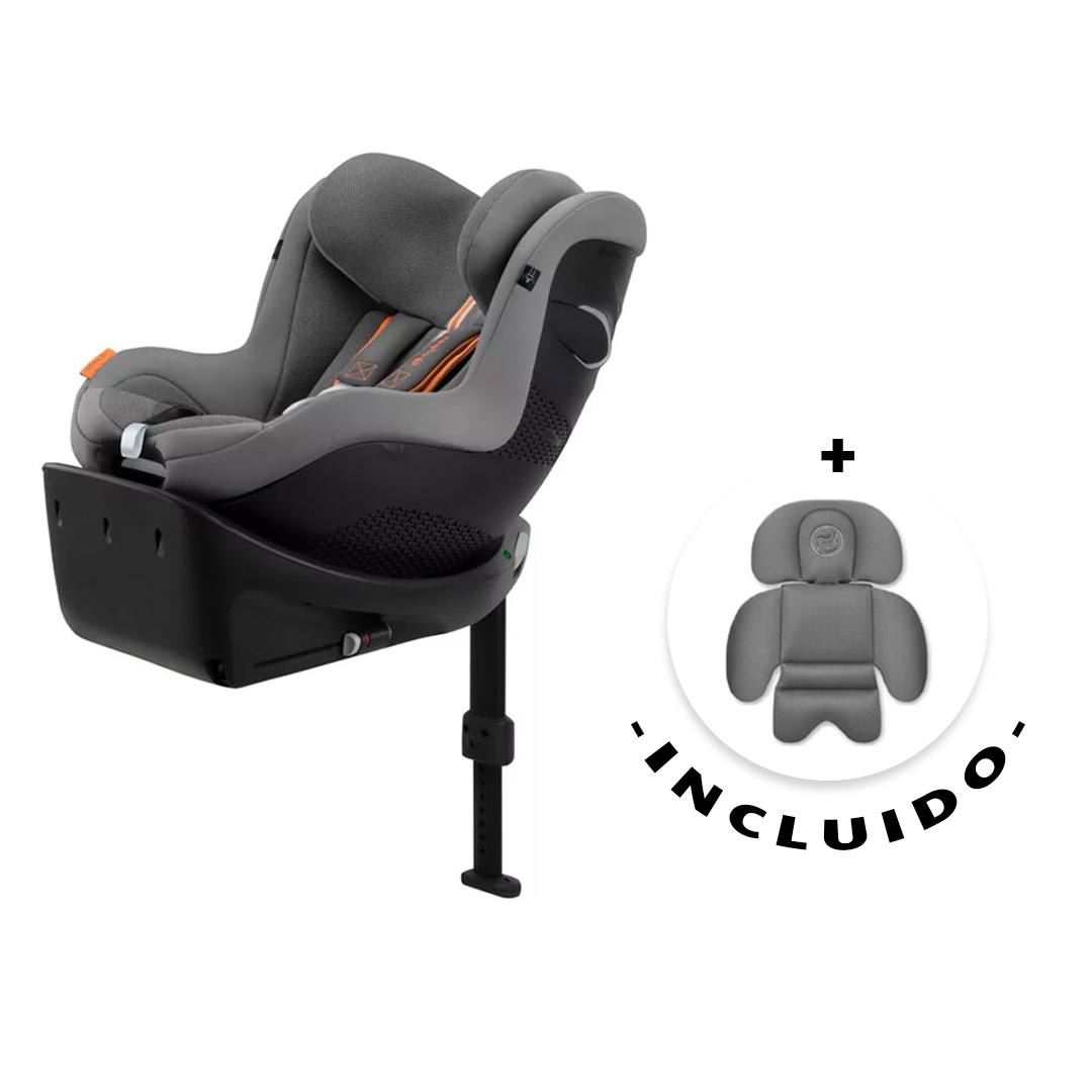 Silla de Coche Sirona GI I-Size Moon Black + Reductor - CYBEX