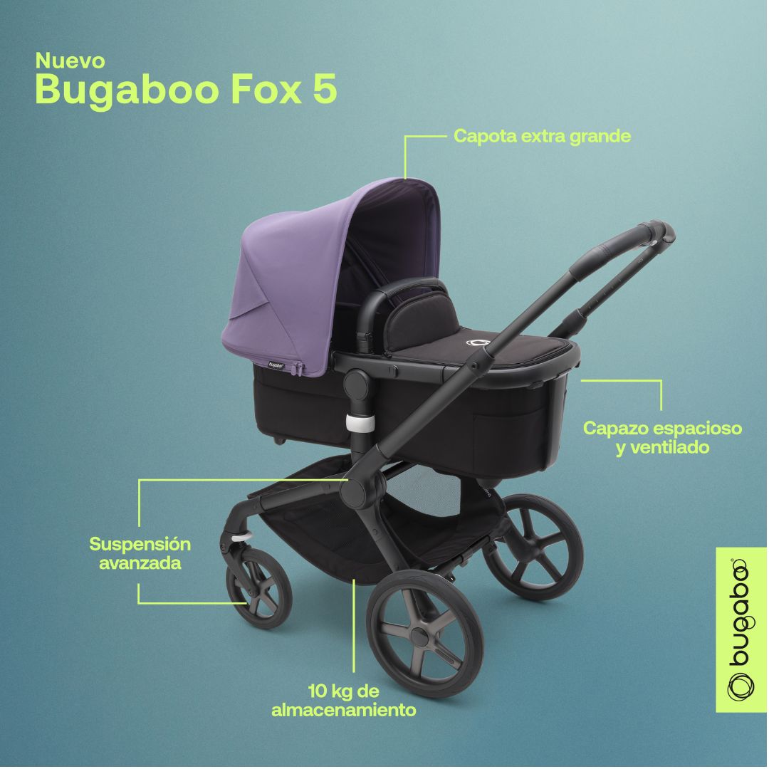 Bugaboo Fox 5 características capazo