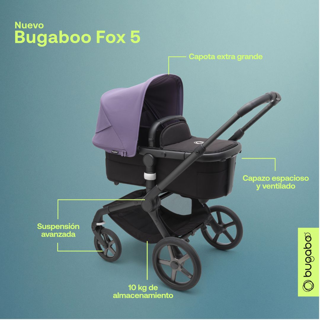 Bugaboo Fox 5 caracterÃƒÂ­sticas capazo