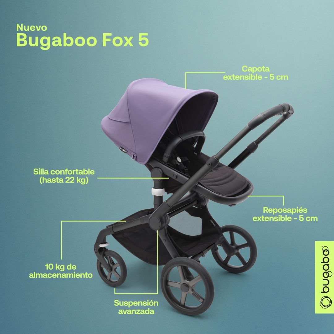 Bugaboo Fox 5 caracterÃƒÂ­sticas silla