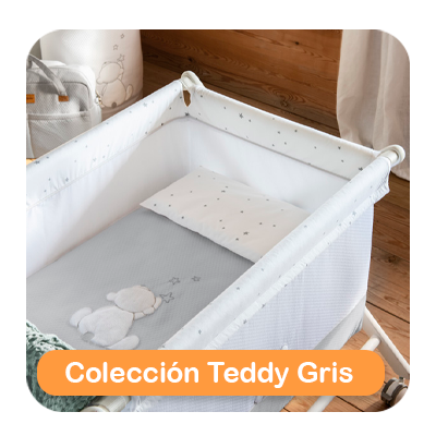 colección teddy gris