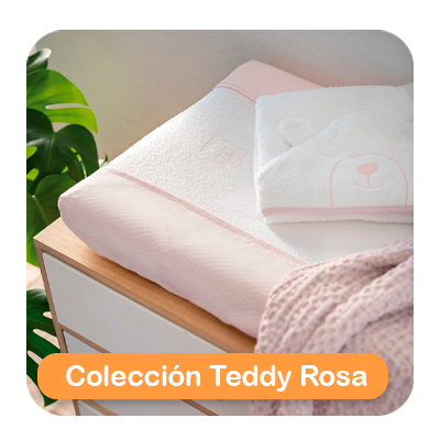 colección teddy rosa