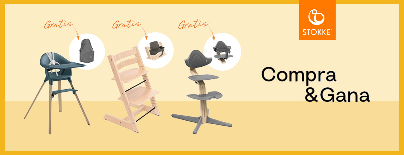 promo seating de tronas stokke: tripp trapp , nomi y click