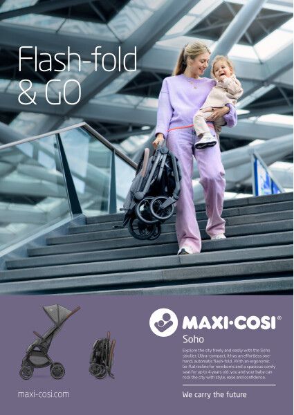 Maxi-Cosi Silla de paseo Soho  plegada