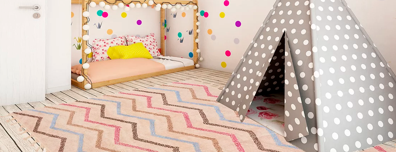 alfombras infantiles para habitación del bebé