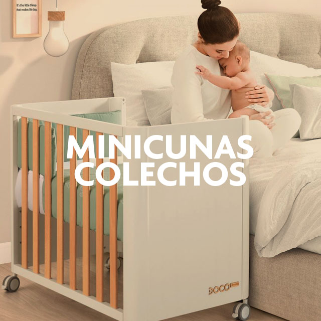 Minicuna colecho para bebés