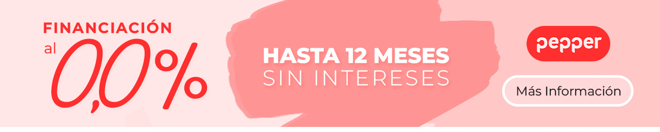 Pepper 0% de interes hasta 12 meses